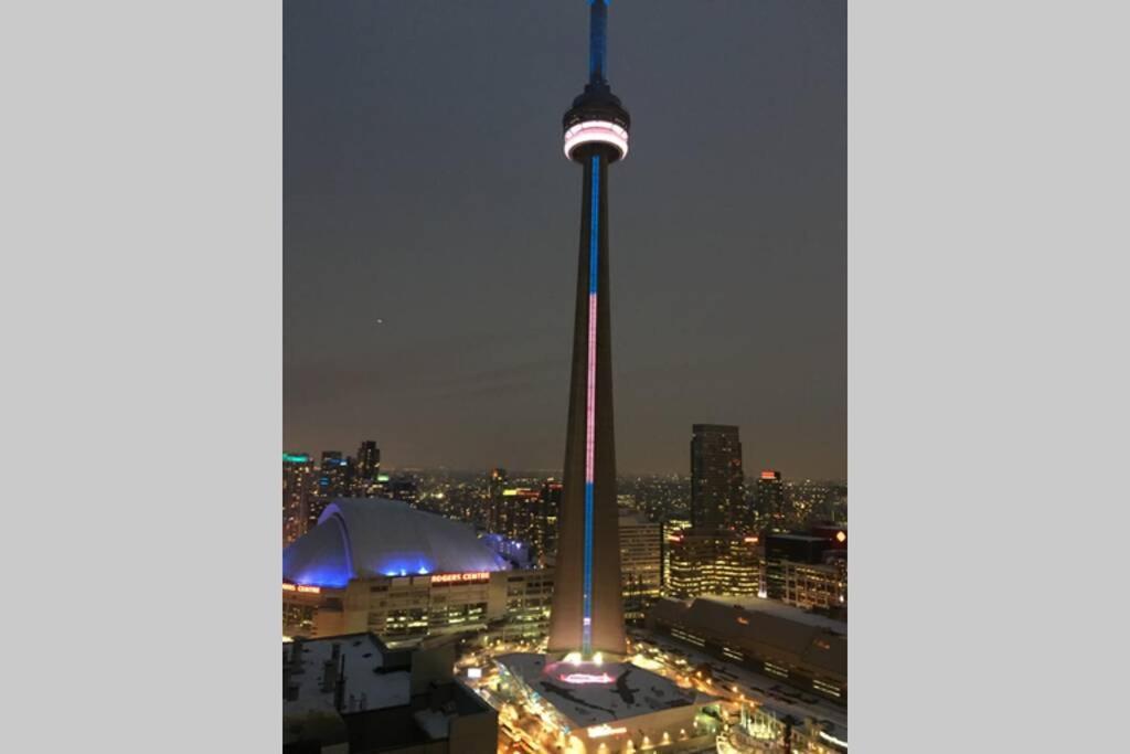 Apartamento Magnificient View Next Cn Tower/Rogers/Union/Mtcc Toronto Exterior foto
