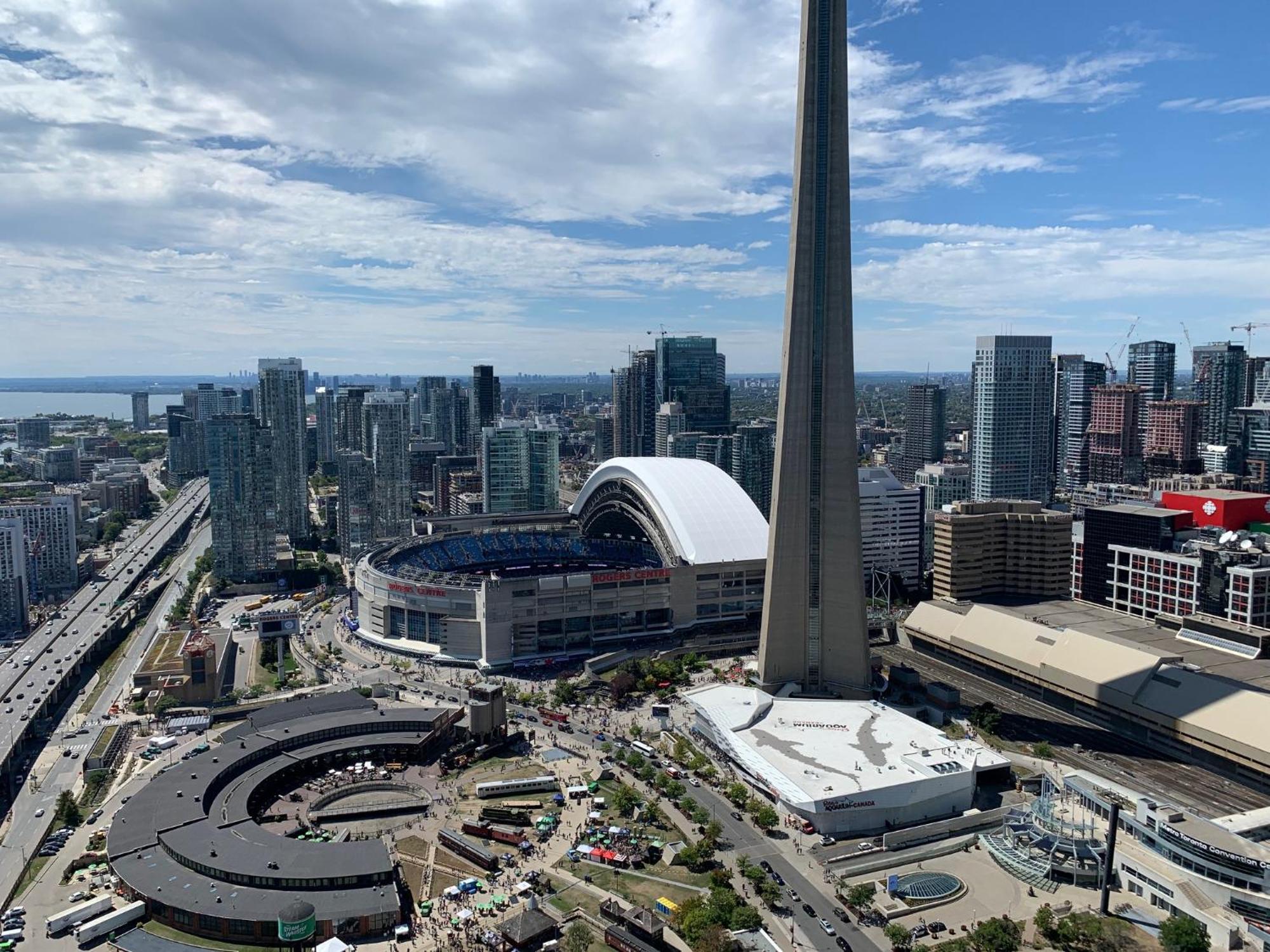Apartamento Magnificient View Next Cn Tower/Rogers/Union/Mtcc Toronto Exterior foto