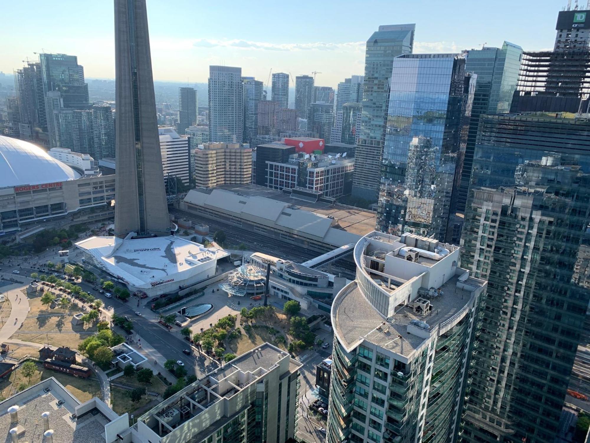 Apartamento Magnificient View Next Cn Tower/Rogers/Union/Mtcc Toronto Exterior foto