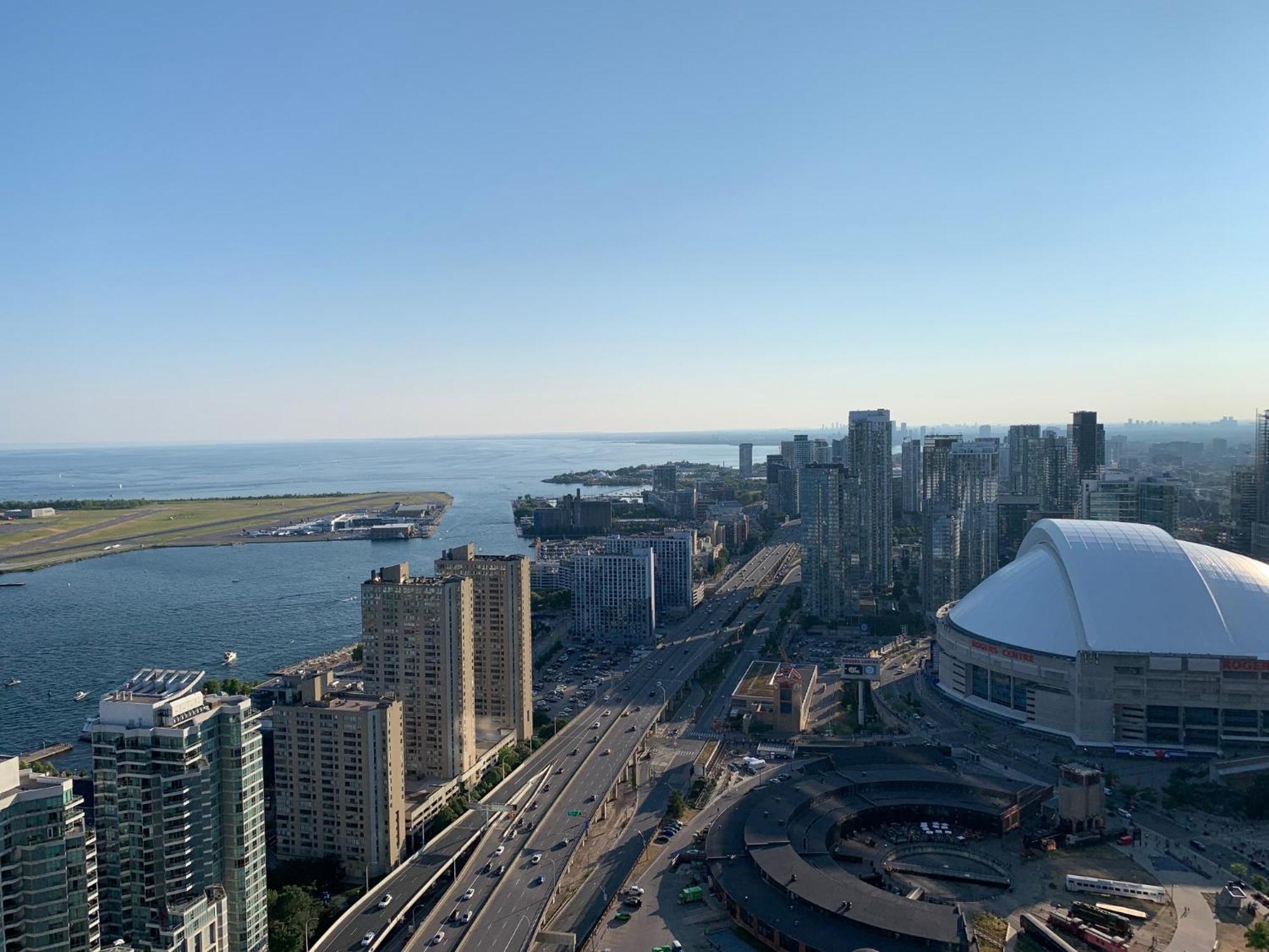 Apartamento Magnificient View Next Cn Tower/Rogers/Union/Mtcc Toronto Exterior foto