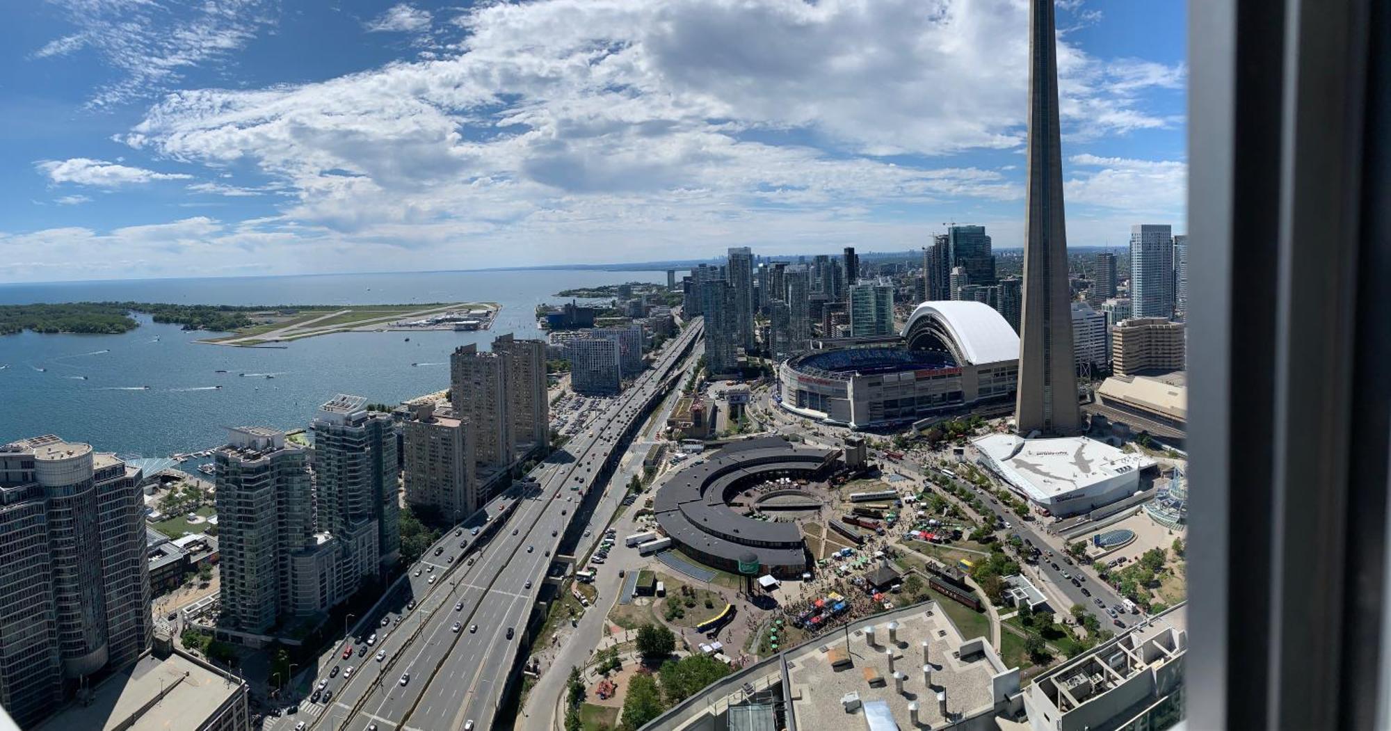 Apartamento Magnificient View Next Cn Tower/Rogers/Union/Mtcc Toronto Exterior foto