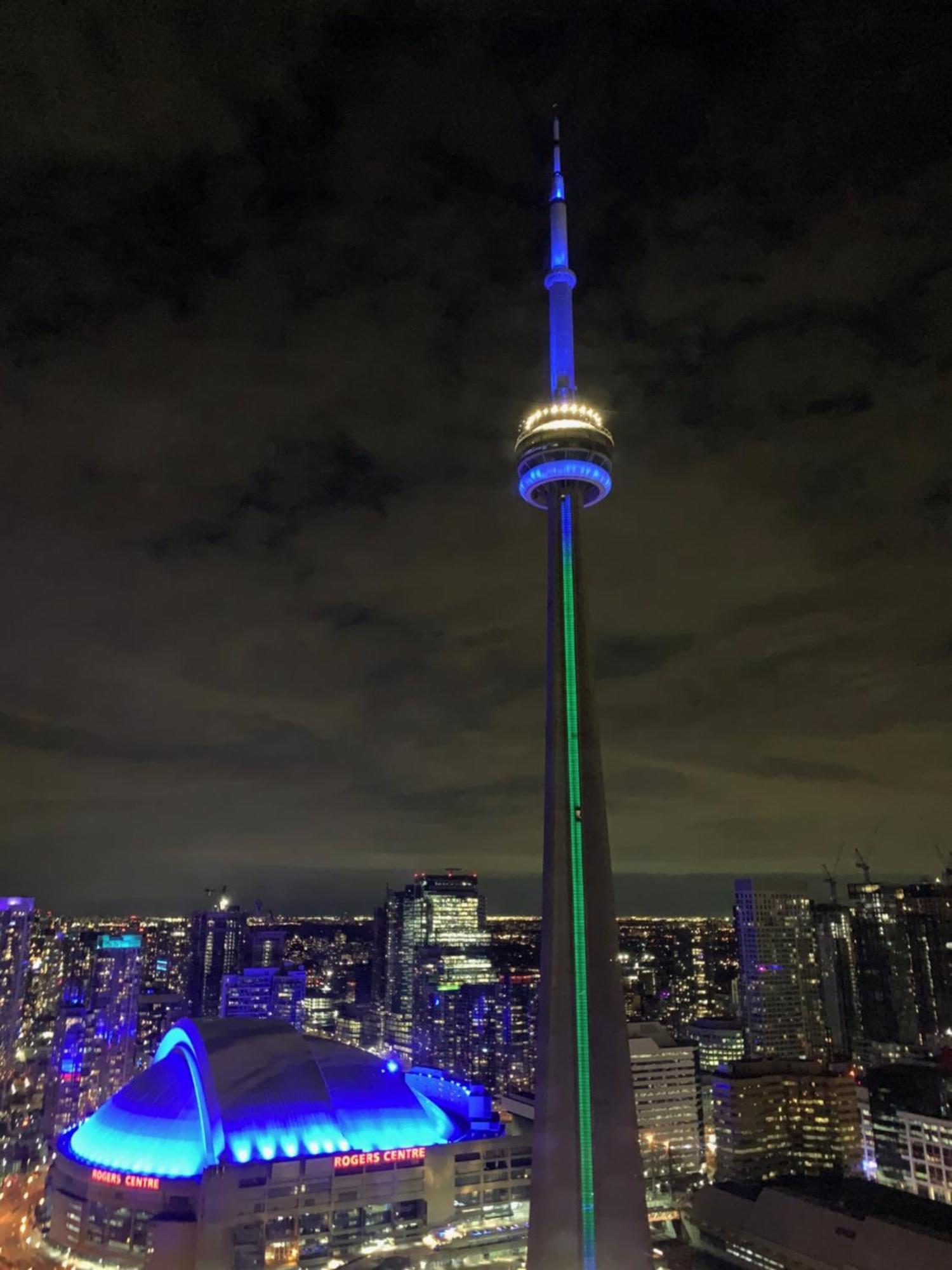 Apartamento Magnificient View Next Cn Tower/Rogers/Union/Mtcc Toronto Exterior foto
